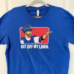 ⚾ “Get Off My Lawn” David Ross Catcher Tee – XL – Bella+Canvas